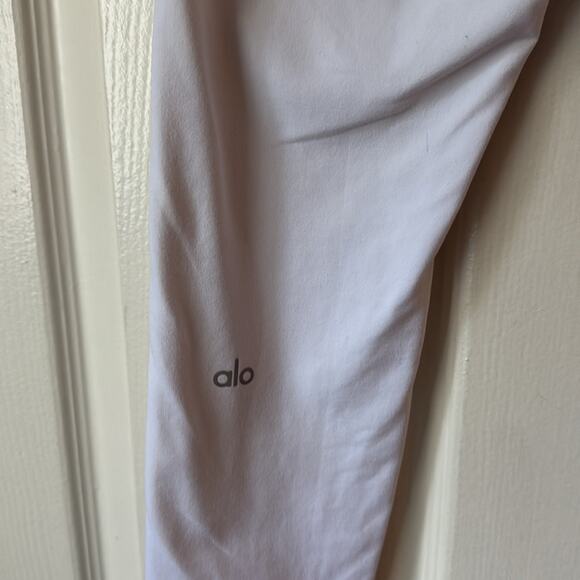 Alo High-Waist Airbrush Legging White size small - Picture 7 of 7